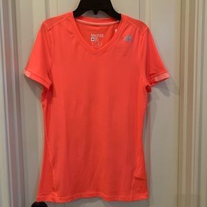 Adidas Coral Techfit Fitted Climalite NWT Size M
